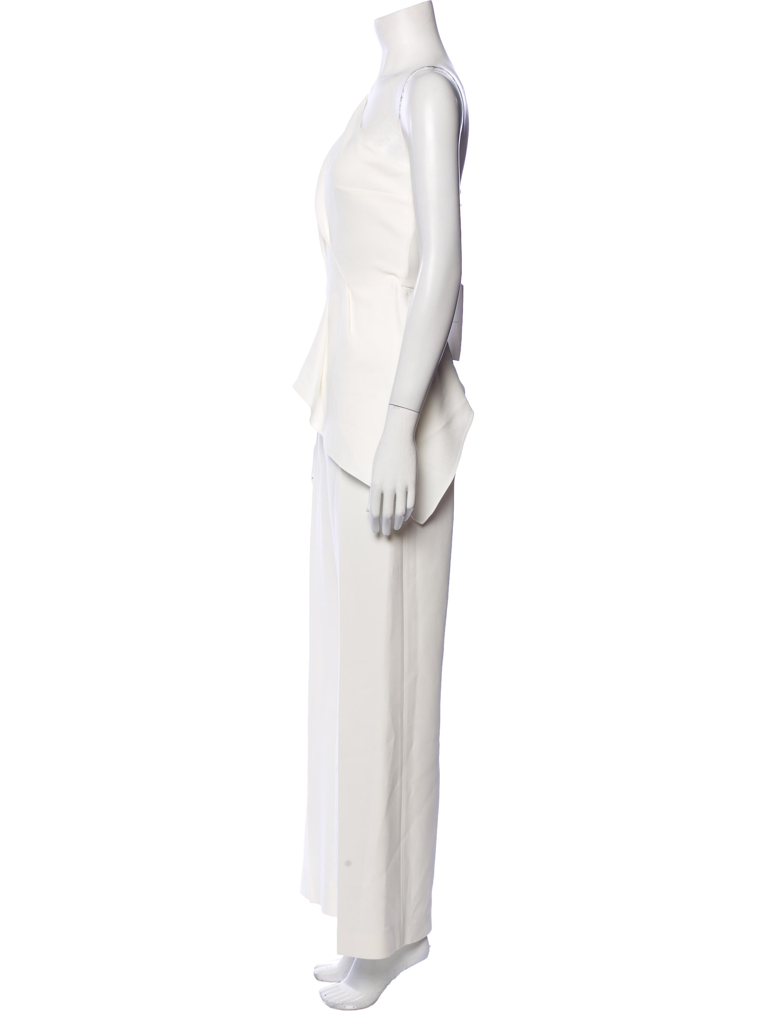 Roland Mouret One-Shoulder Jumpsuit w/ Tags