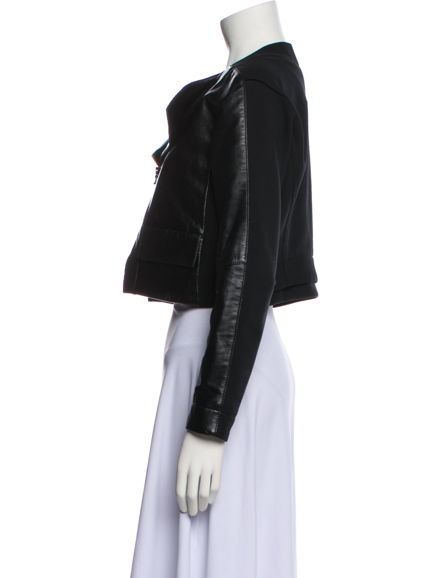 Roland Mouret Leather Biker Jacket