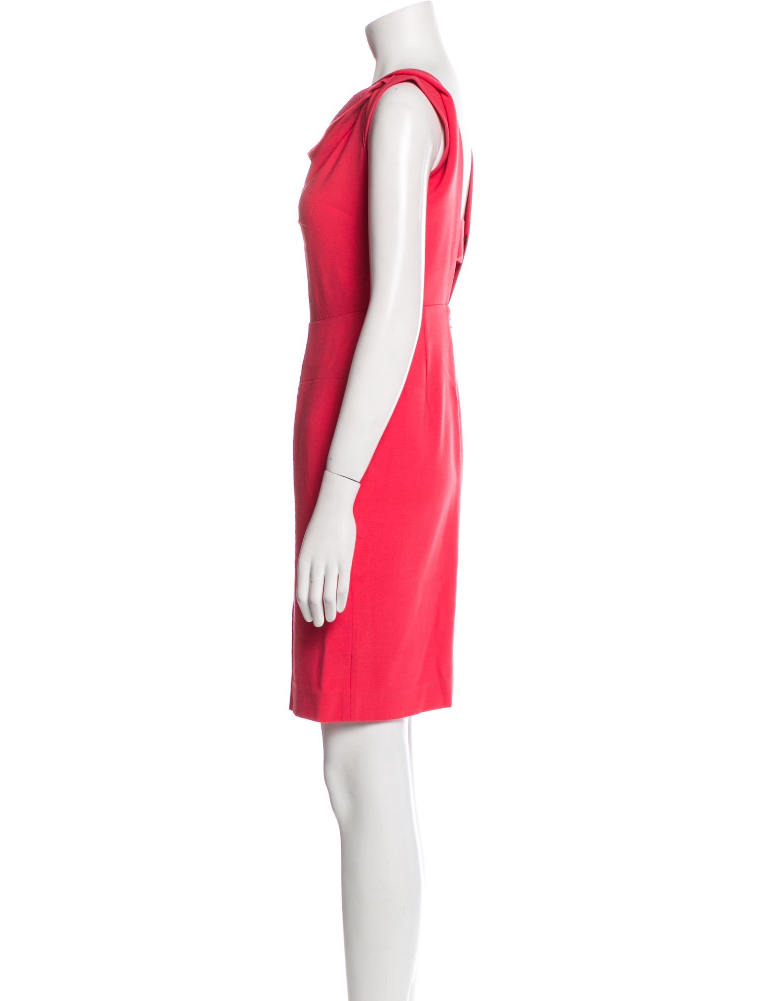 Roland Mouret One-Shoulder Mini Dress