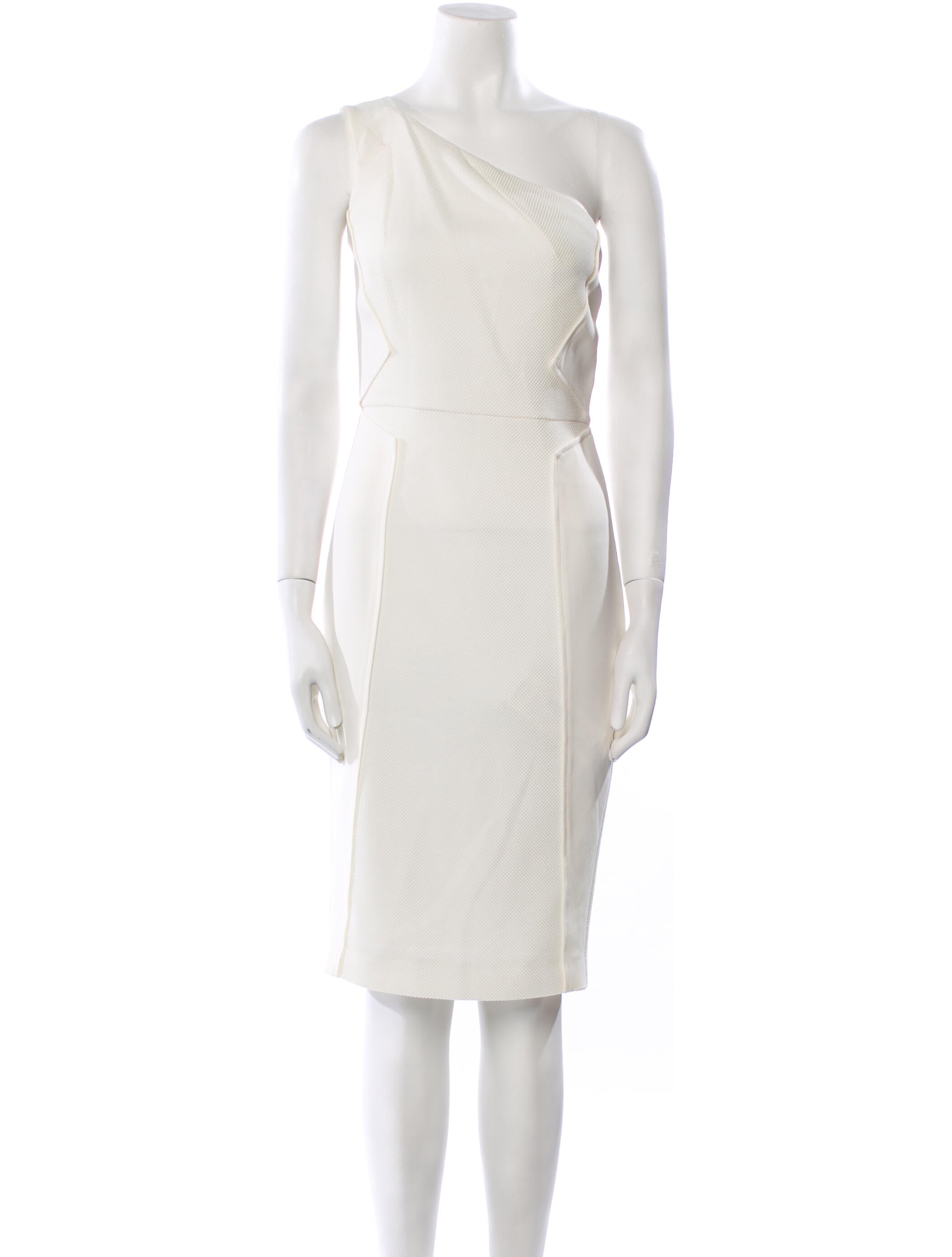 Roland Mouret One-Shoulder Knee-Length Dress w/ Tags