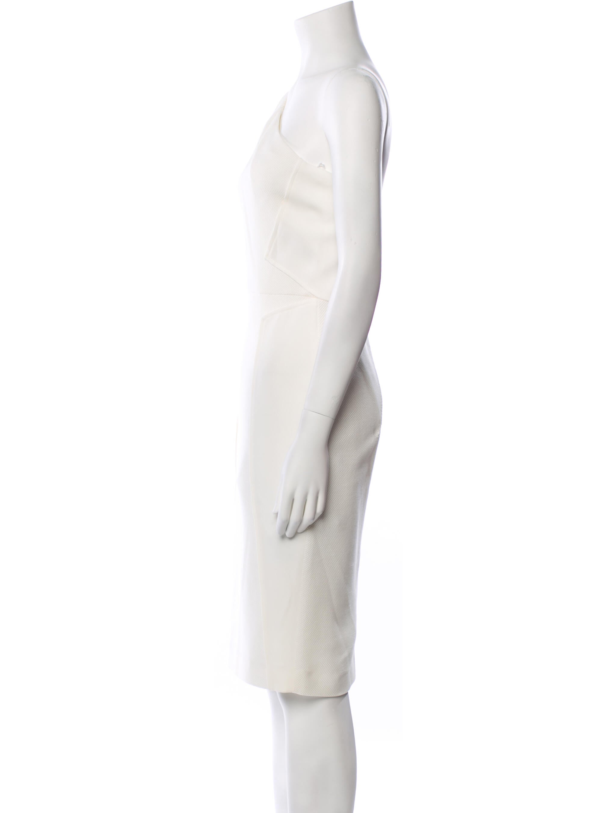 Roland Mouret One-Shoulder Knee-Length Dress w/ Tags