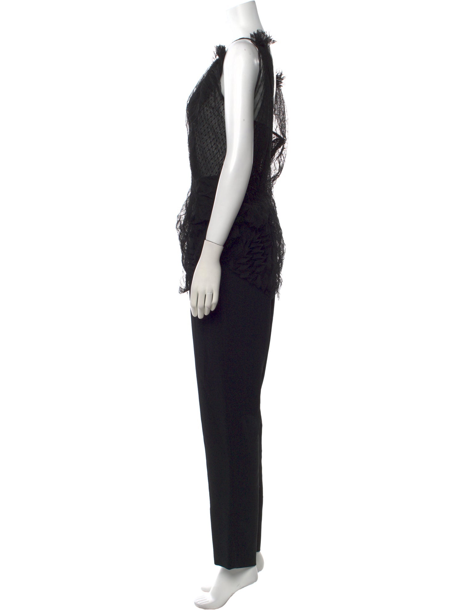 Roland Mouret V-Neck Jumpsuit