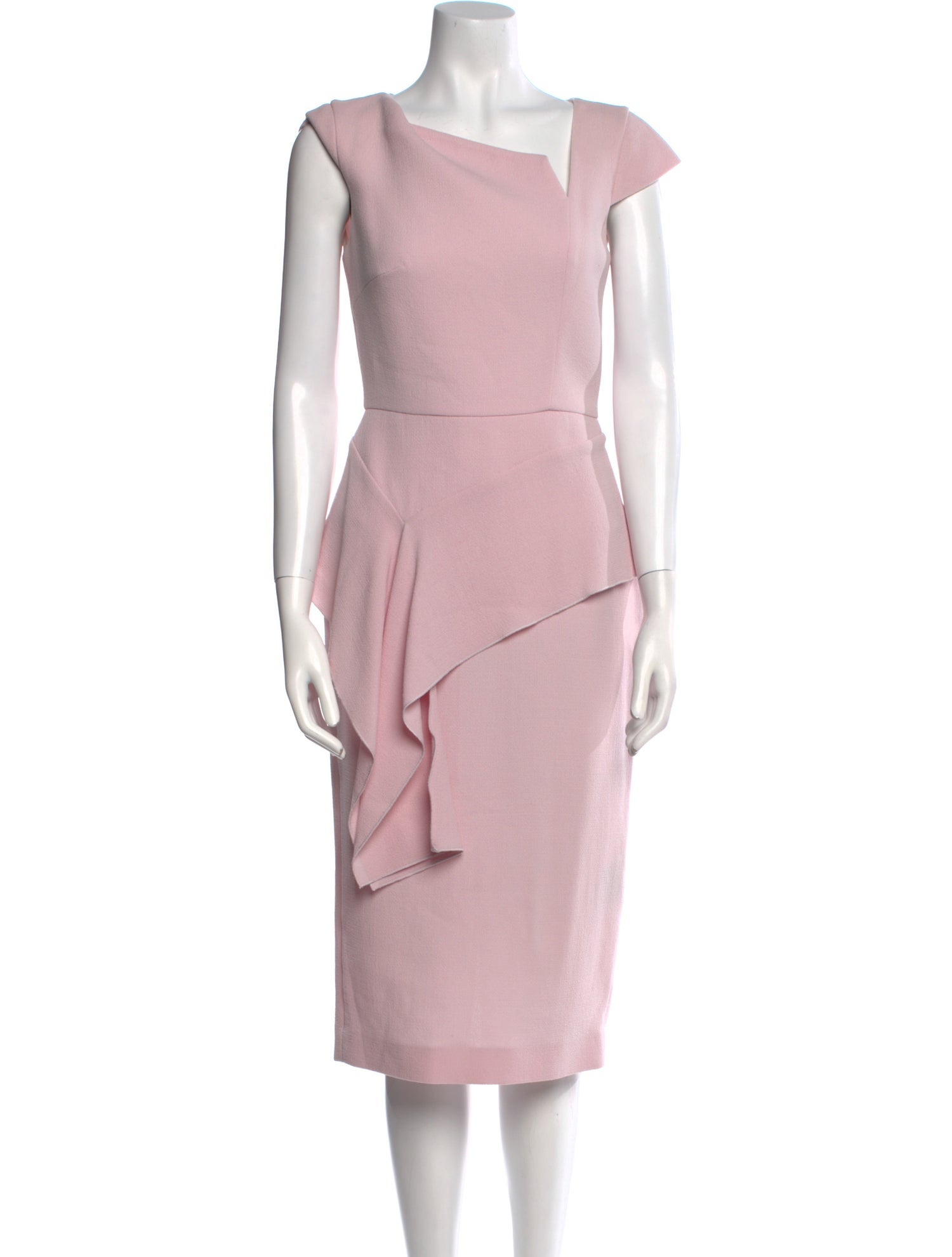 Roland Mouret Wool Midi Length Dress