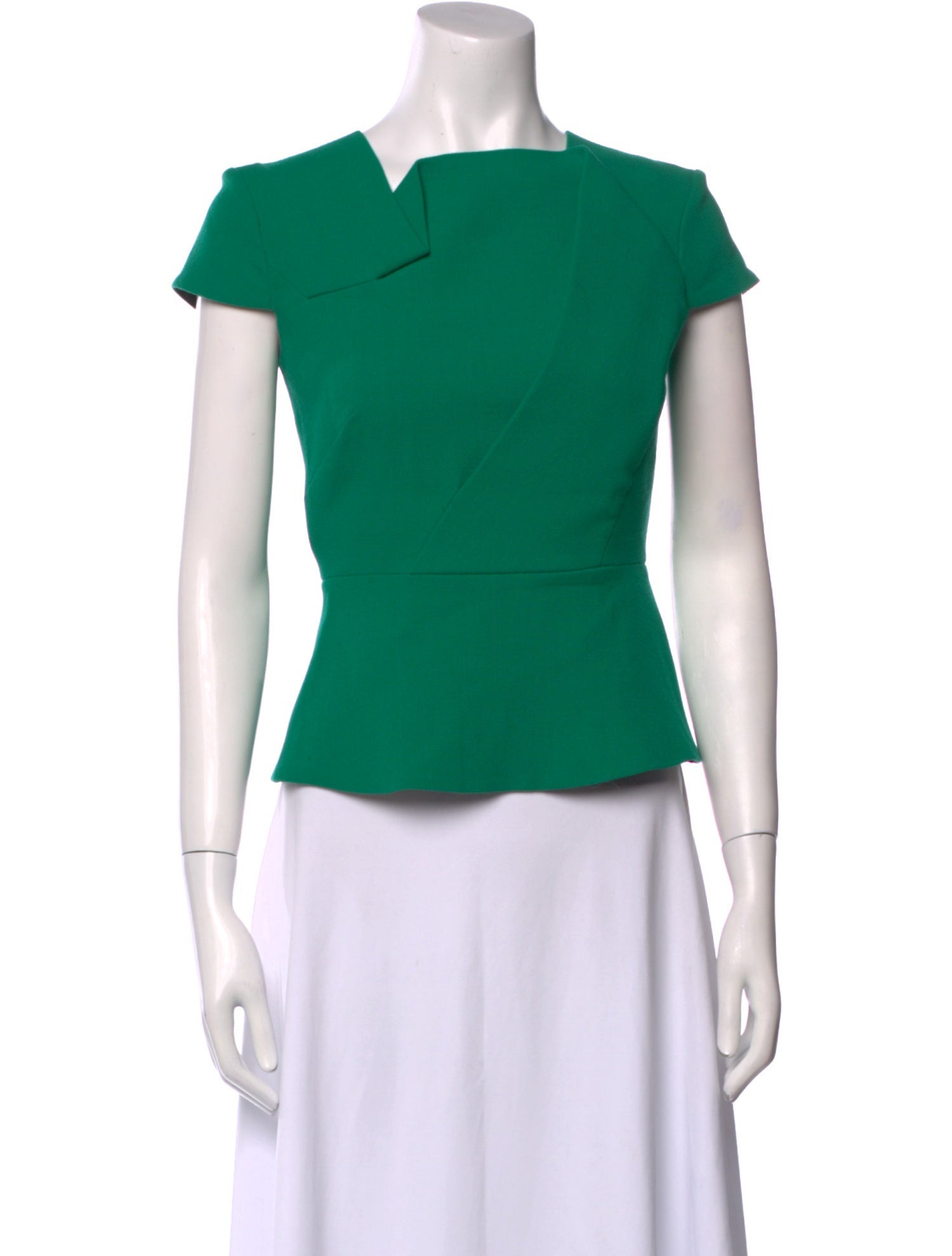 Roland Mouret Wool V-Neck Sweater