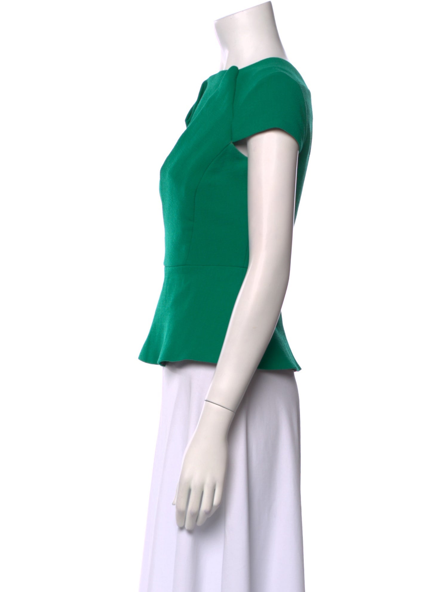 Roland Mouret Wool V-Neck Sweater