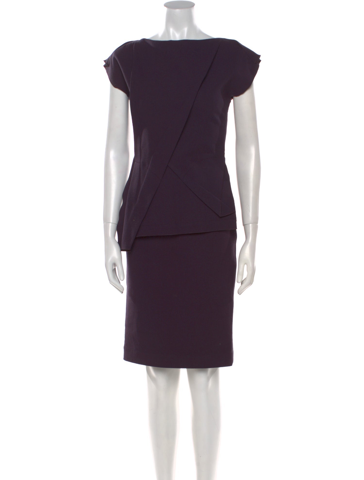 Roland Mouret Wool Knee-Length Dress