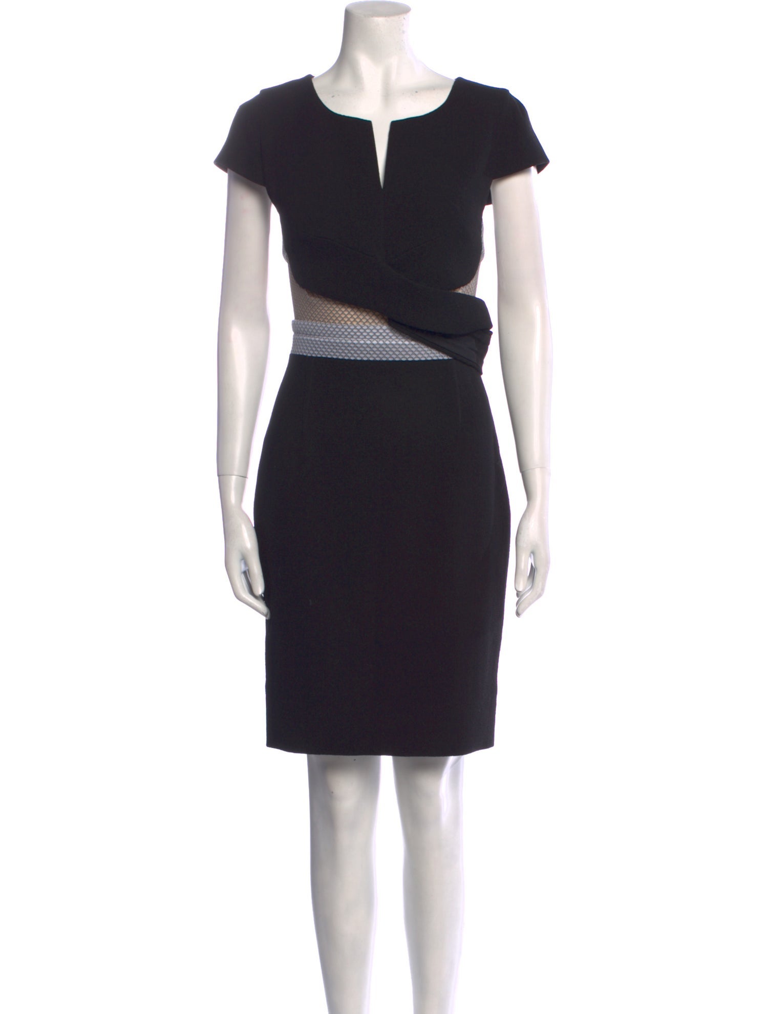 Roland Mouret Wool Knee-Length Dress