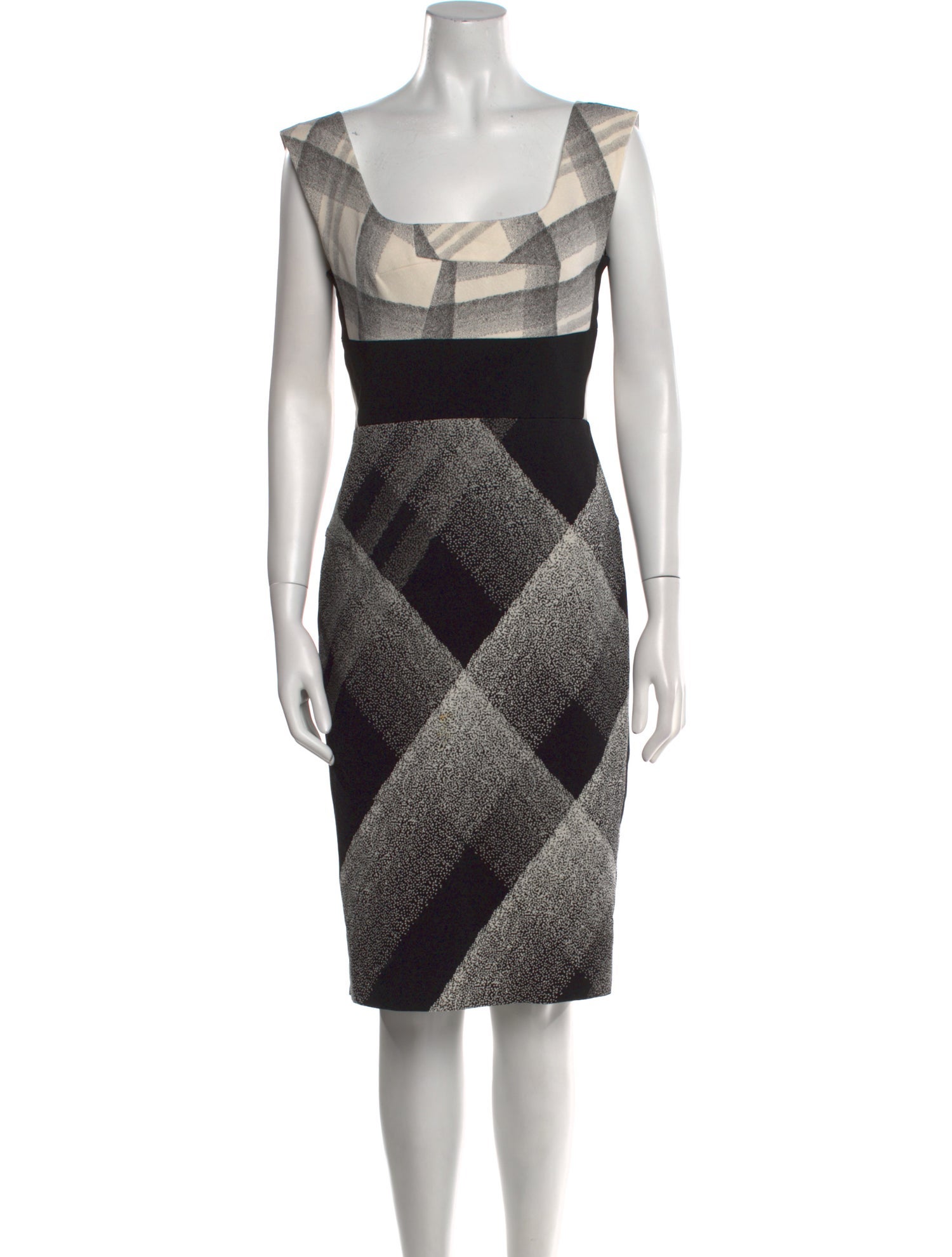 Roland Mouret Wool Knee-Length Dress