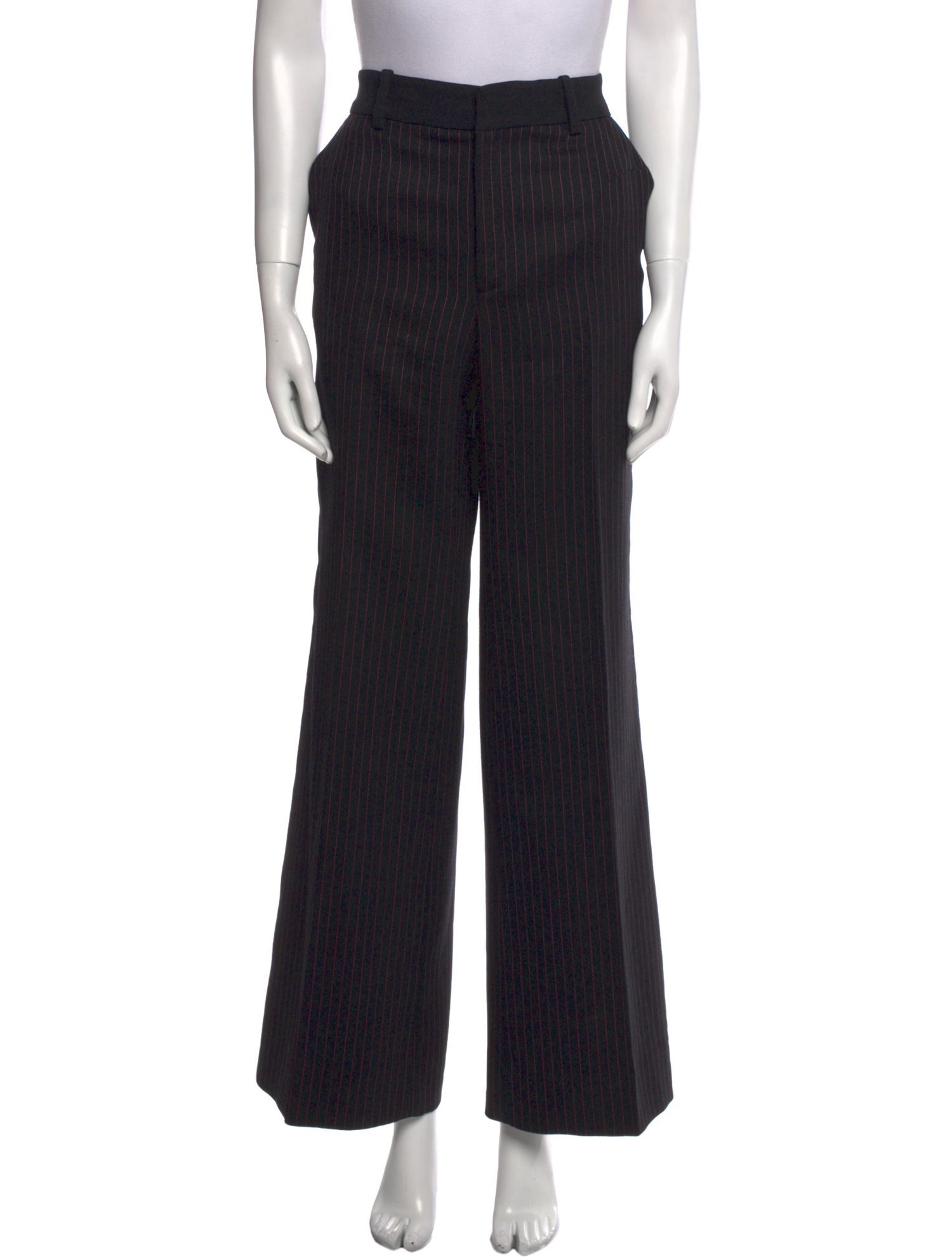 Roland Mouret Virgin Wool Wide Leg Pants