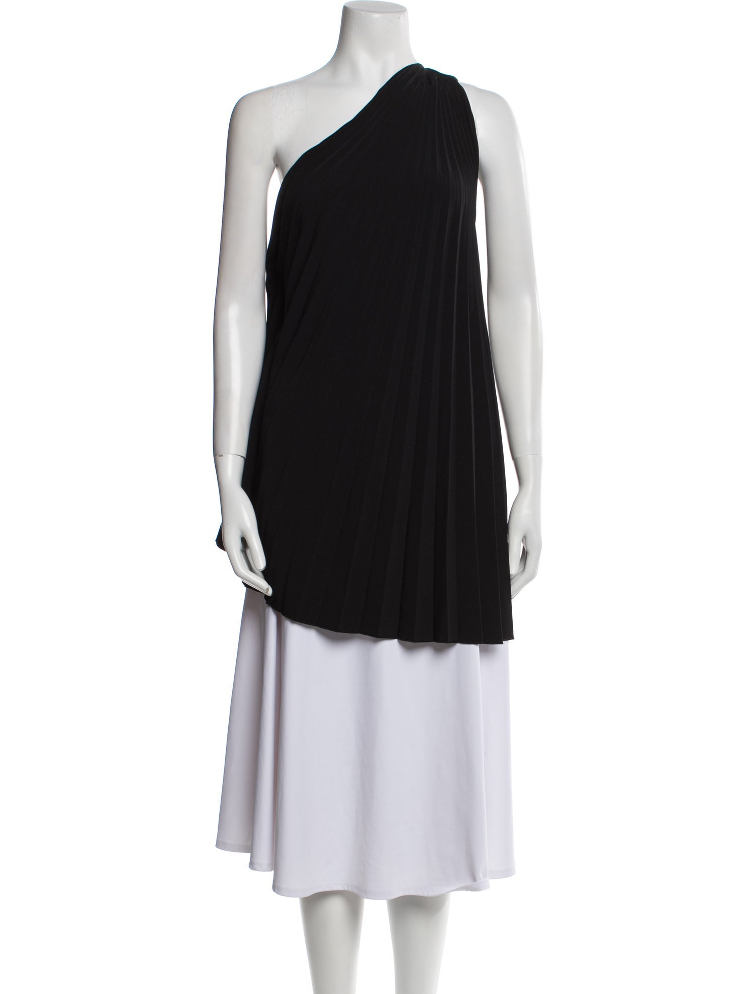 Roland Mouret One-Shoulder Sleeveless Tunic