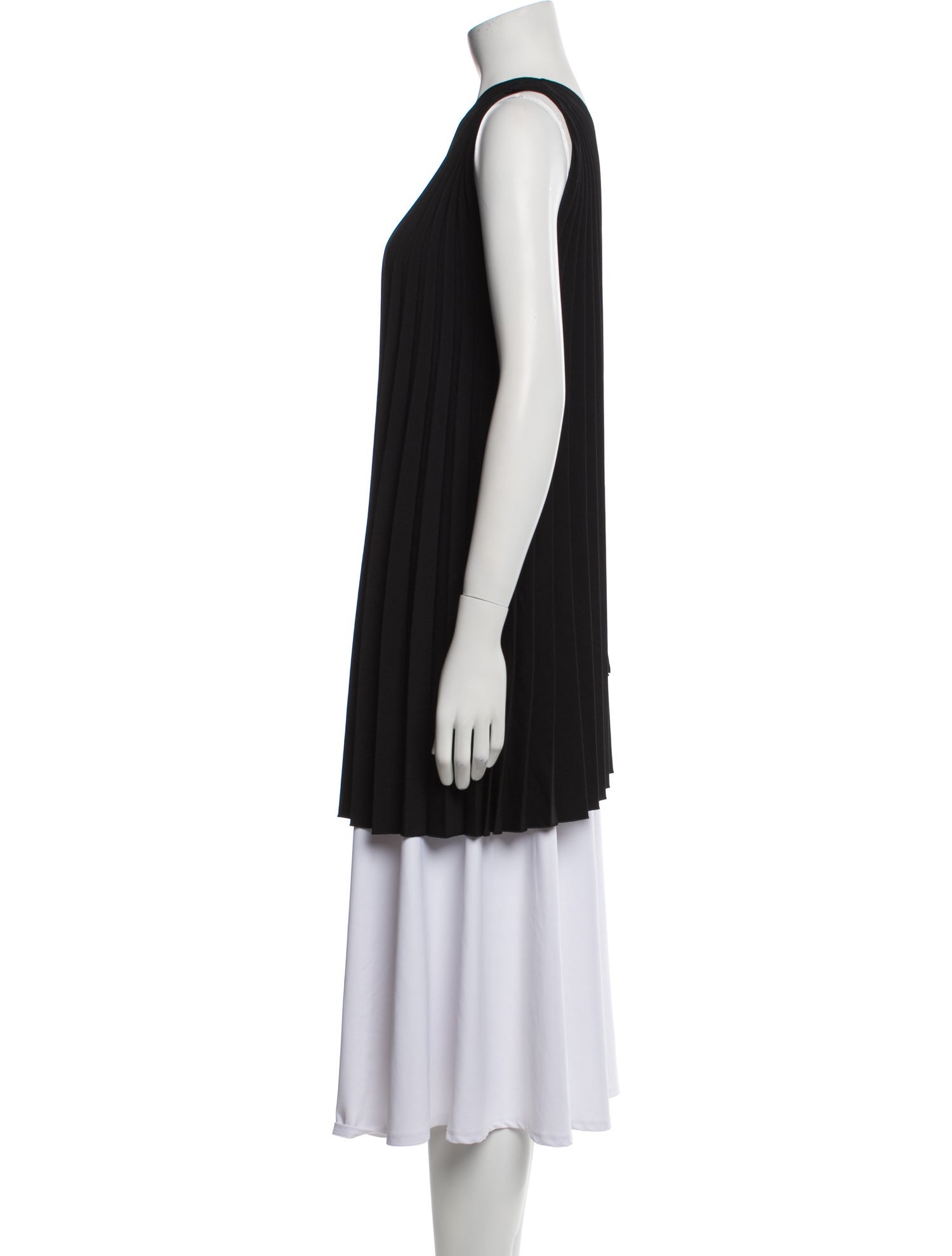 Roland Mouret One-Shoulder Sleeveless Tunic