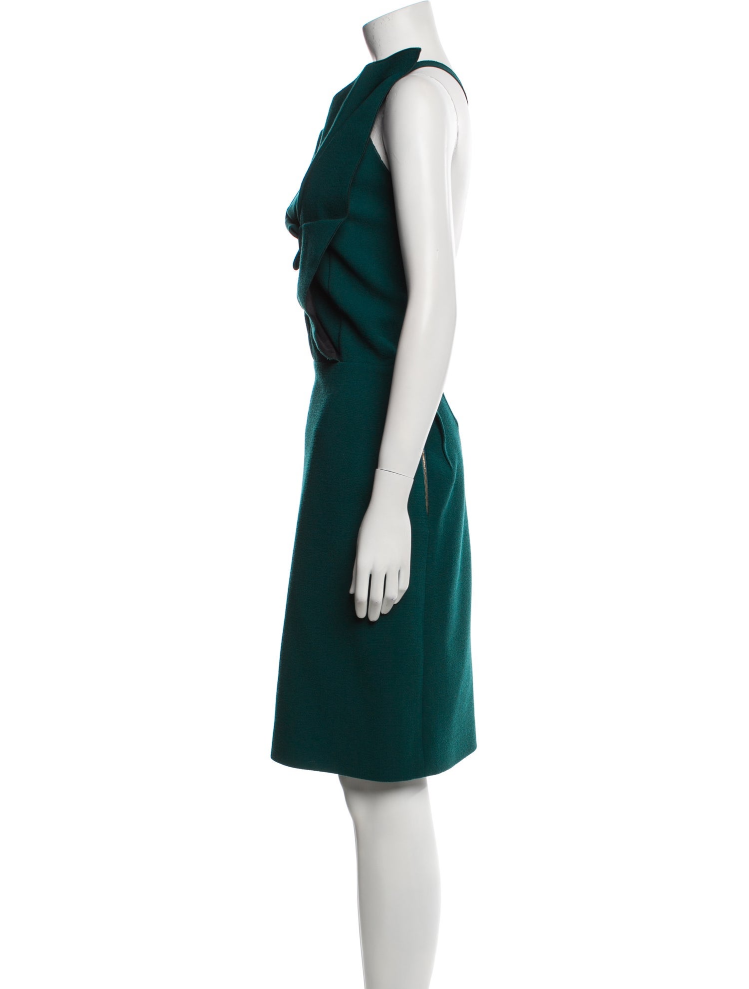 Roland Mouret Wool Midi Length Dress