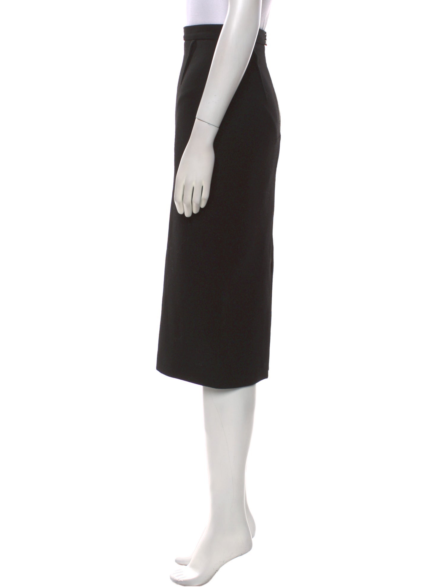 Roland Mouret Wool Knee-Length Skirt