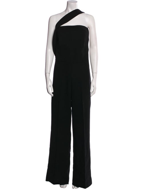 Roland Mouret Wool One-Shoulder Jumpsuit