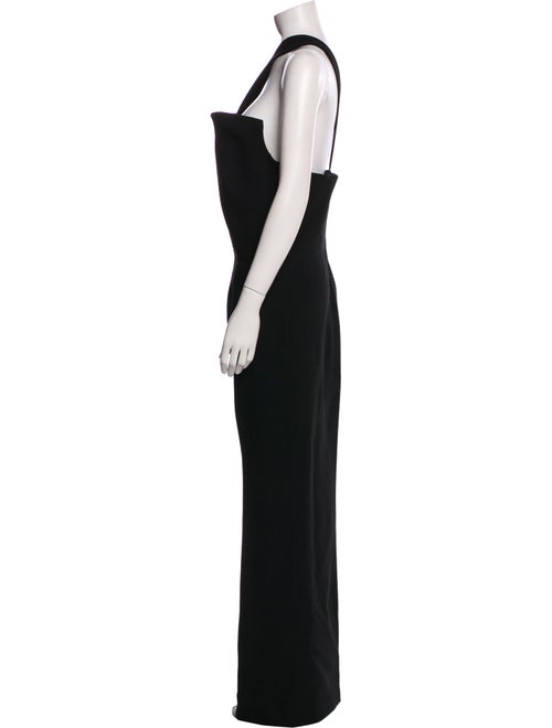 Roland Mouret Wool One-Shoulder Jumpsuit