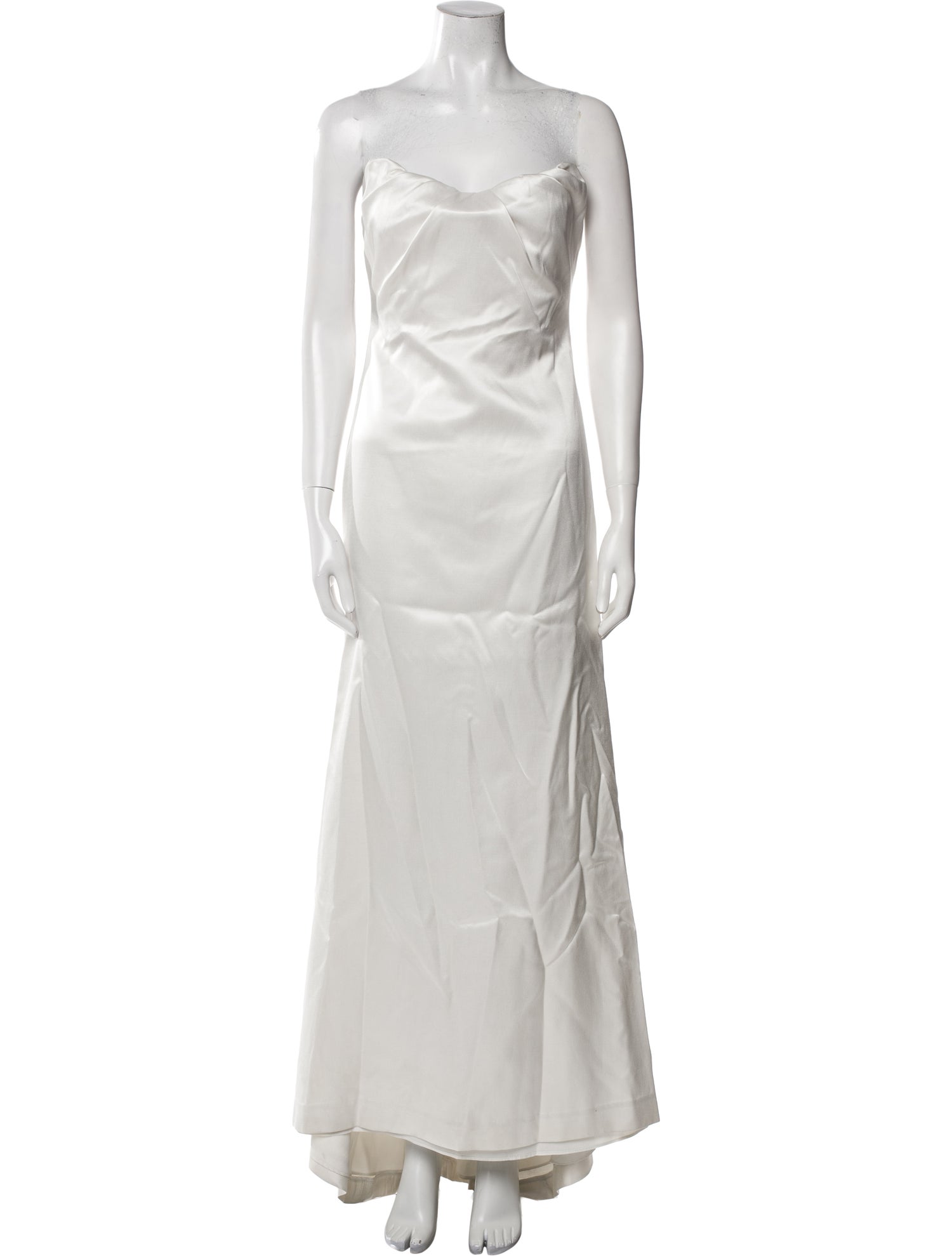 Roland Mouret Strapless Long Dress