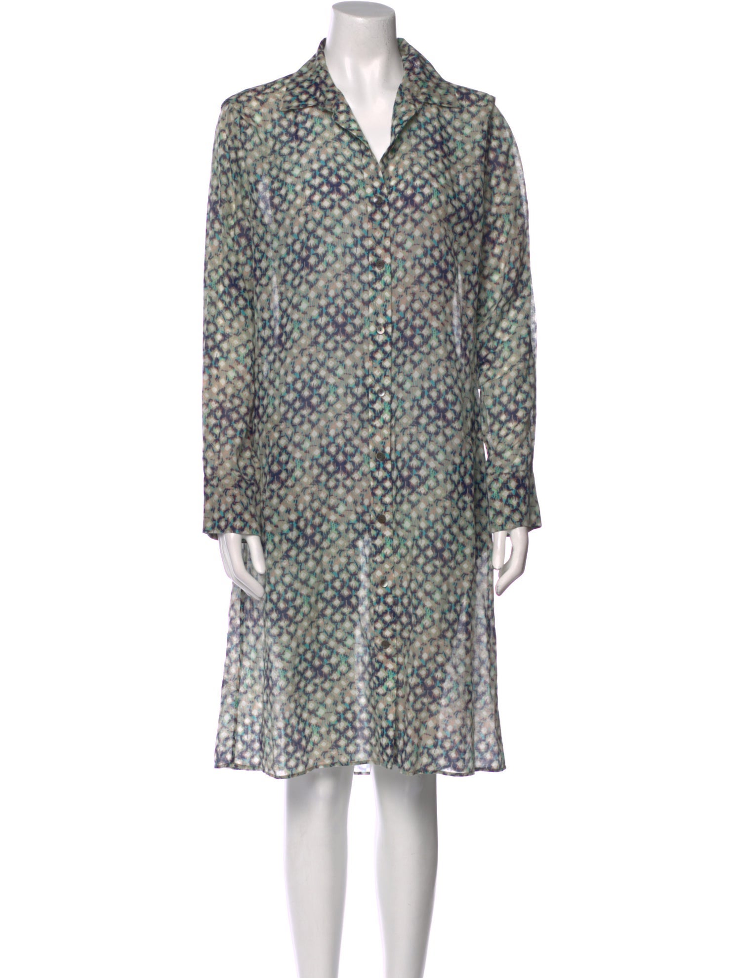 Roland Mouret Printed Knee-Length Dress