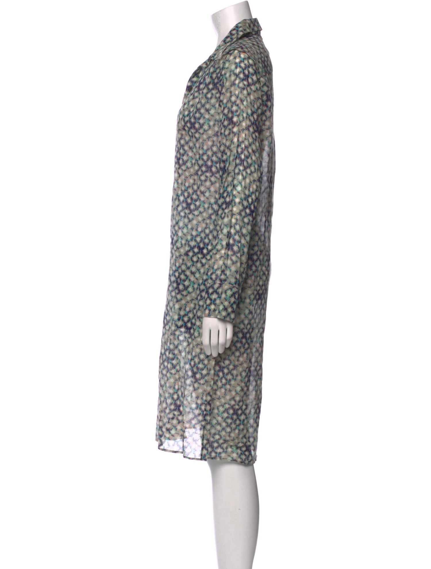Roland Mouret Printed Knee-Length Dress