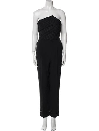Roland Mouret Strapless Jumpsuit