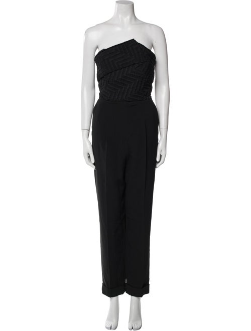 Roland Mouret Strapless Jumpsuit