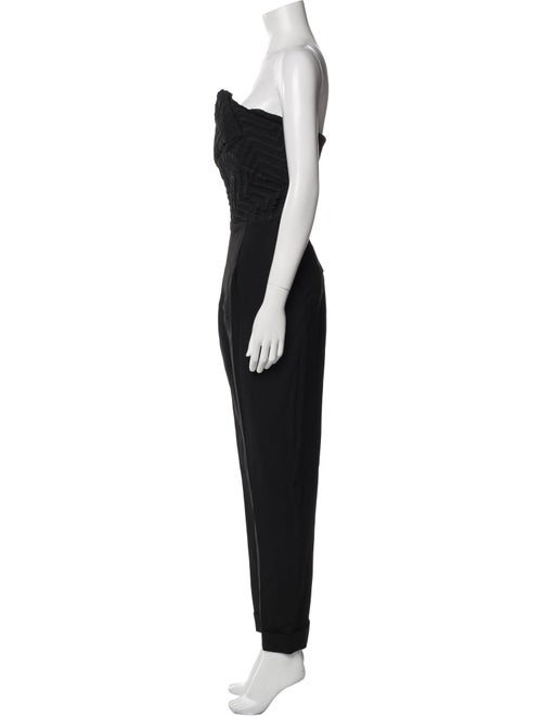 Roland Mouret Strapless Jumpsuit
