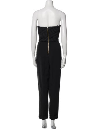 Roland Mouret Strapless Jumpsuit