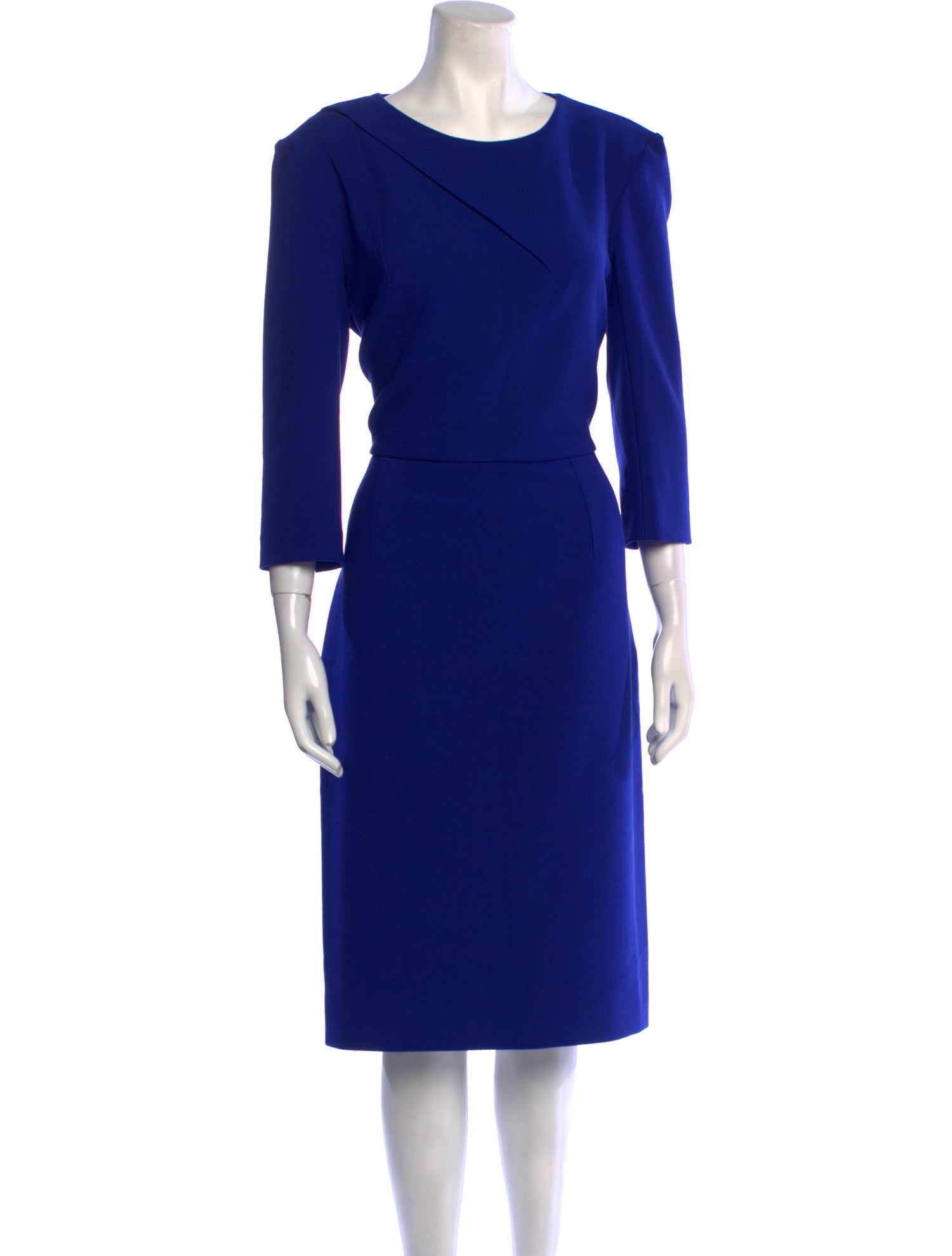 Roland Mouret Crew Neck Midi Length Dress