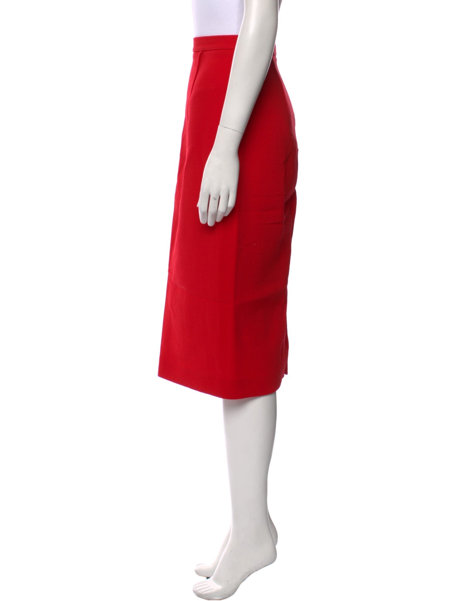 Roland Mouret Wool Knee-Length Skirt