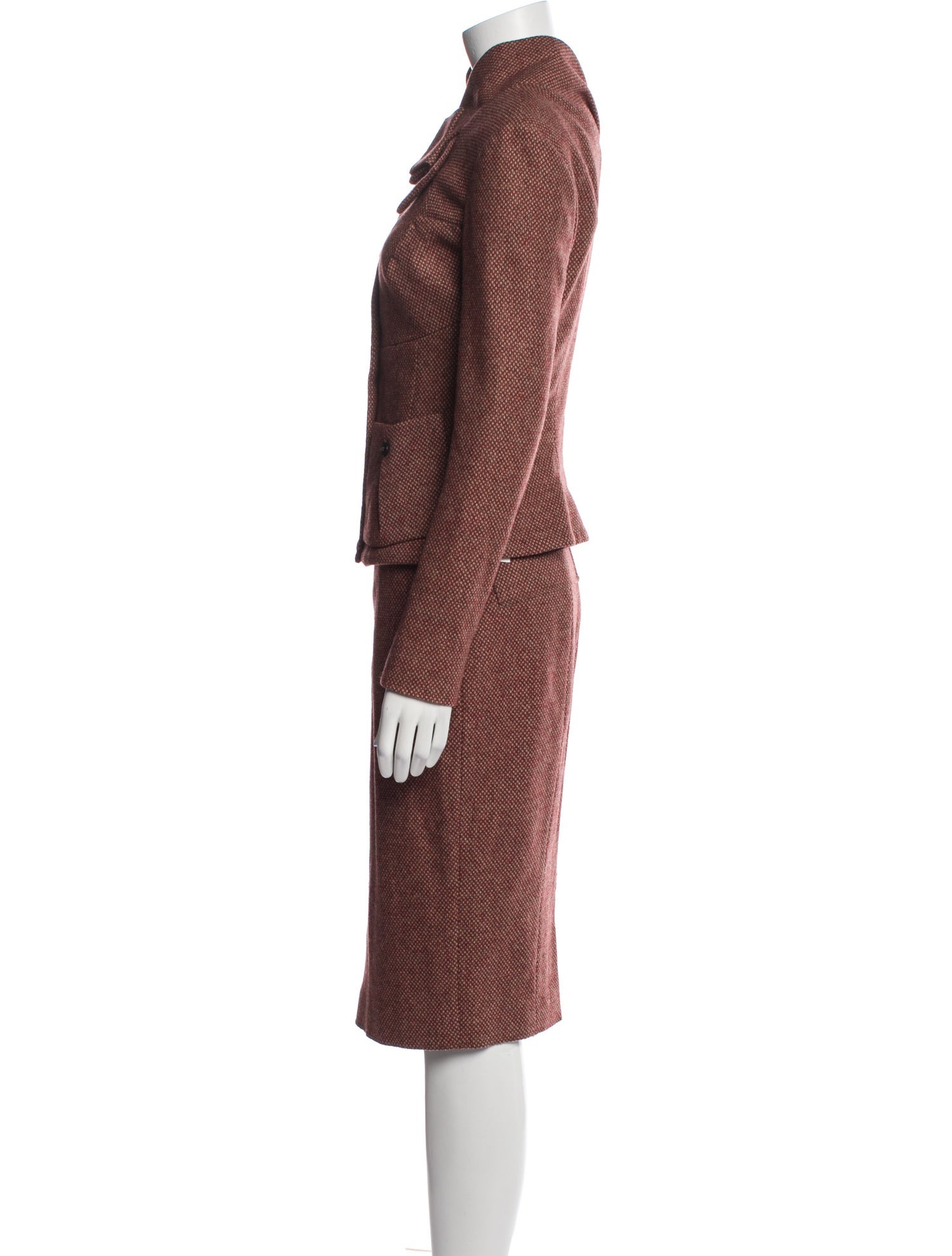 Roland Mouret Wool Skirt Suit