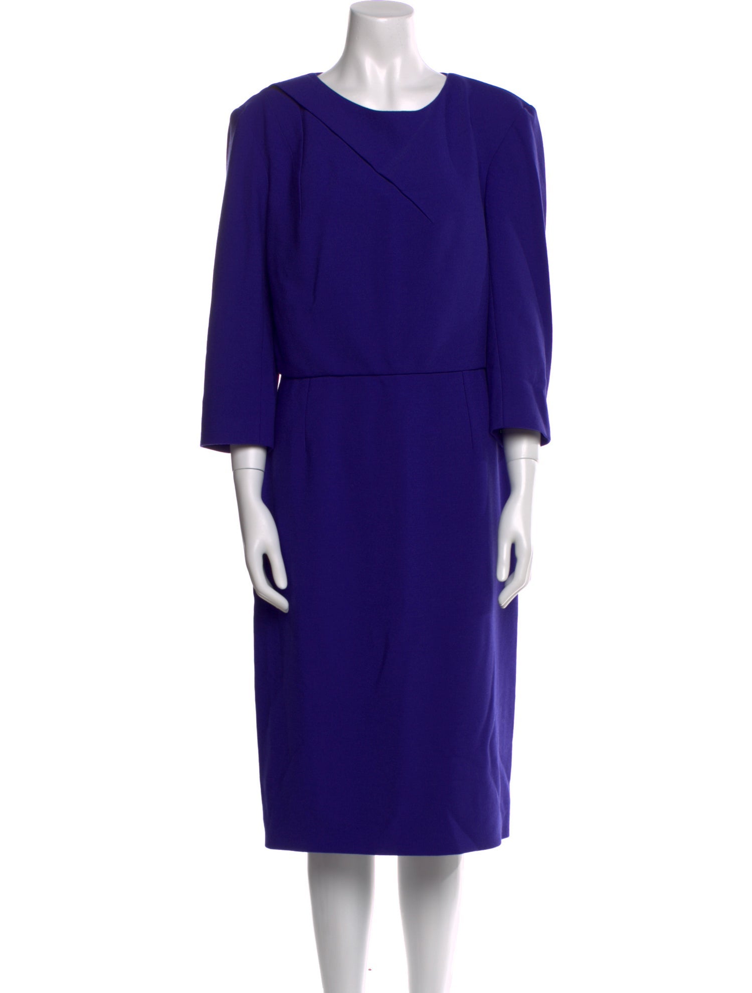 Roland Mouret Crew Neck Midi Length Dress