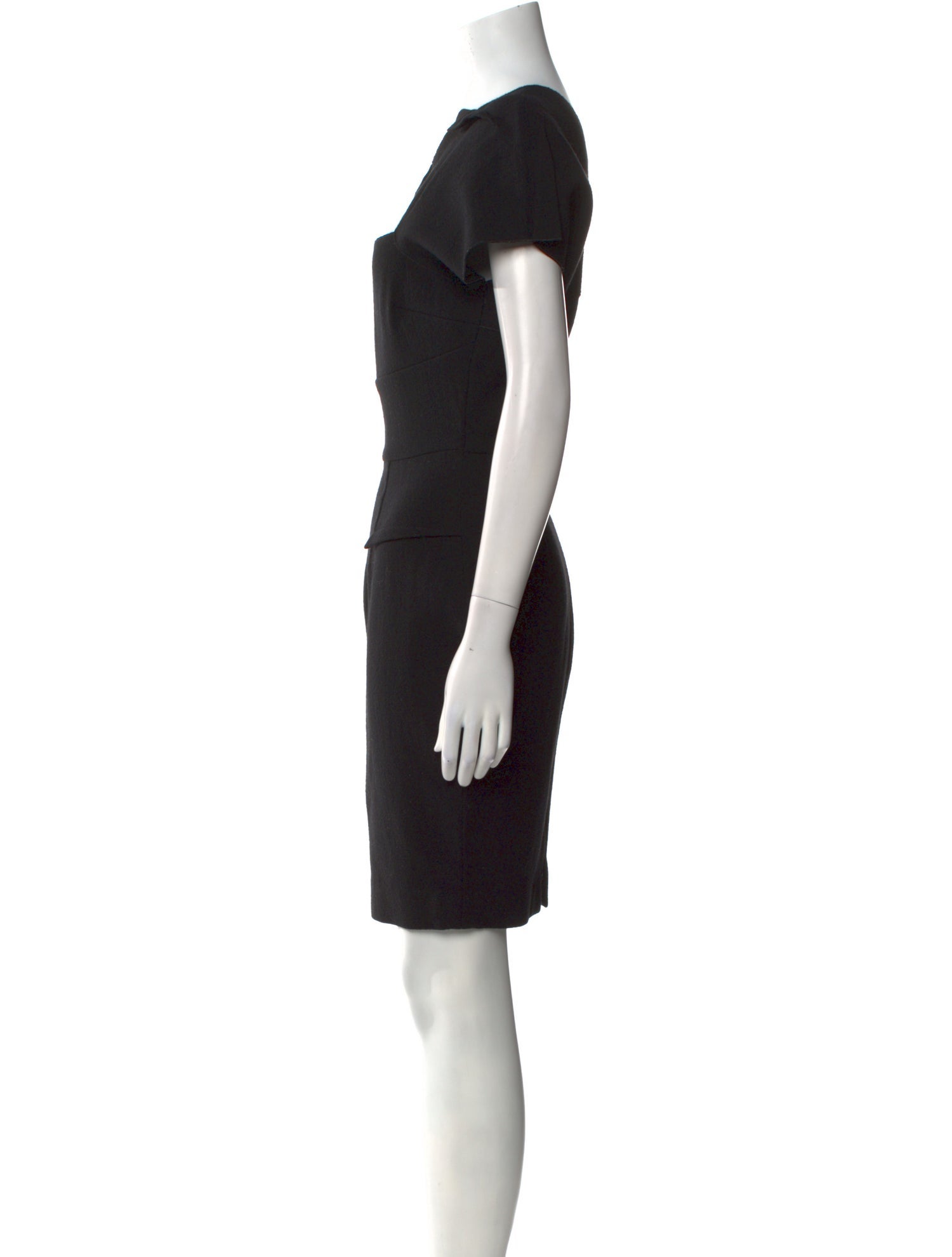 Roland Mouret Wool Knee-Length Dress