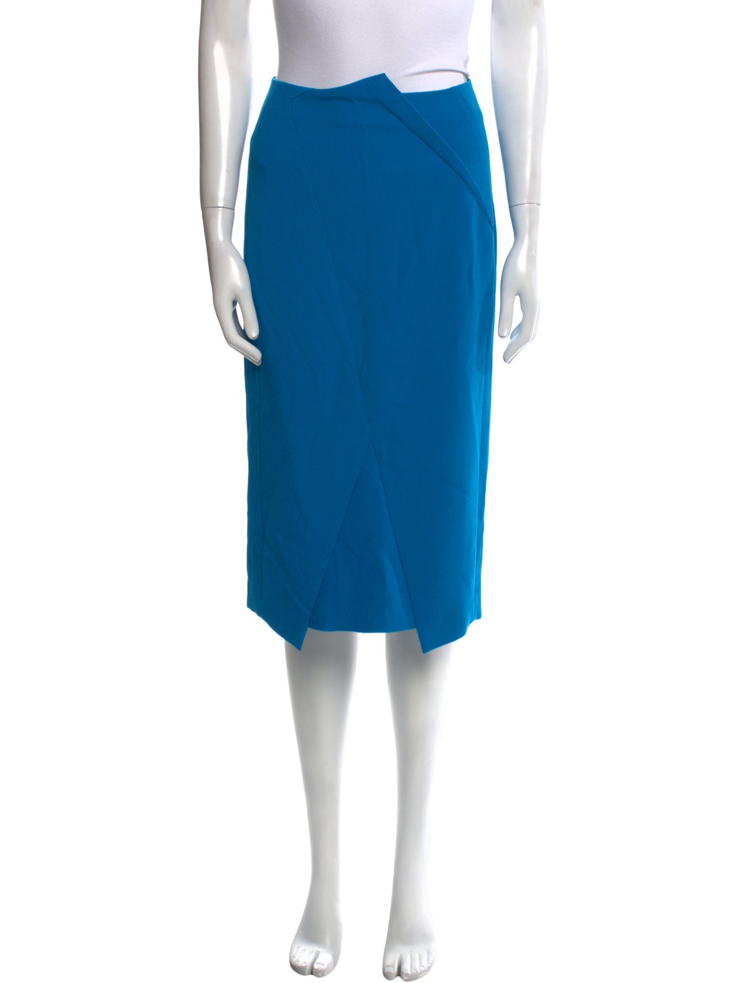 Roland Mouret Embroidered Accent Knee-Length Skirt w/ Tags