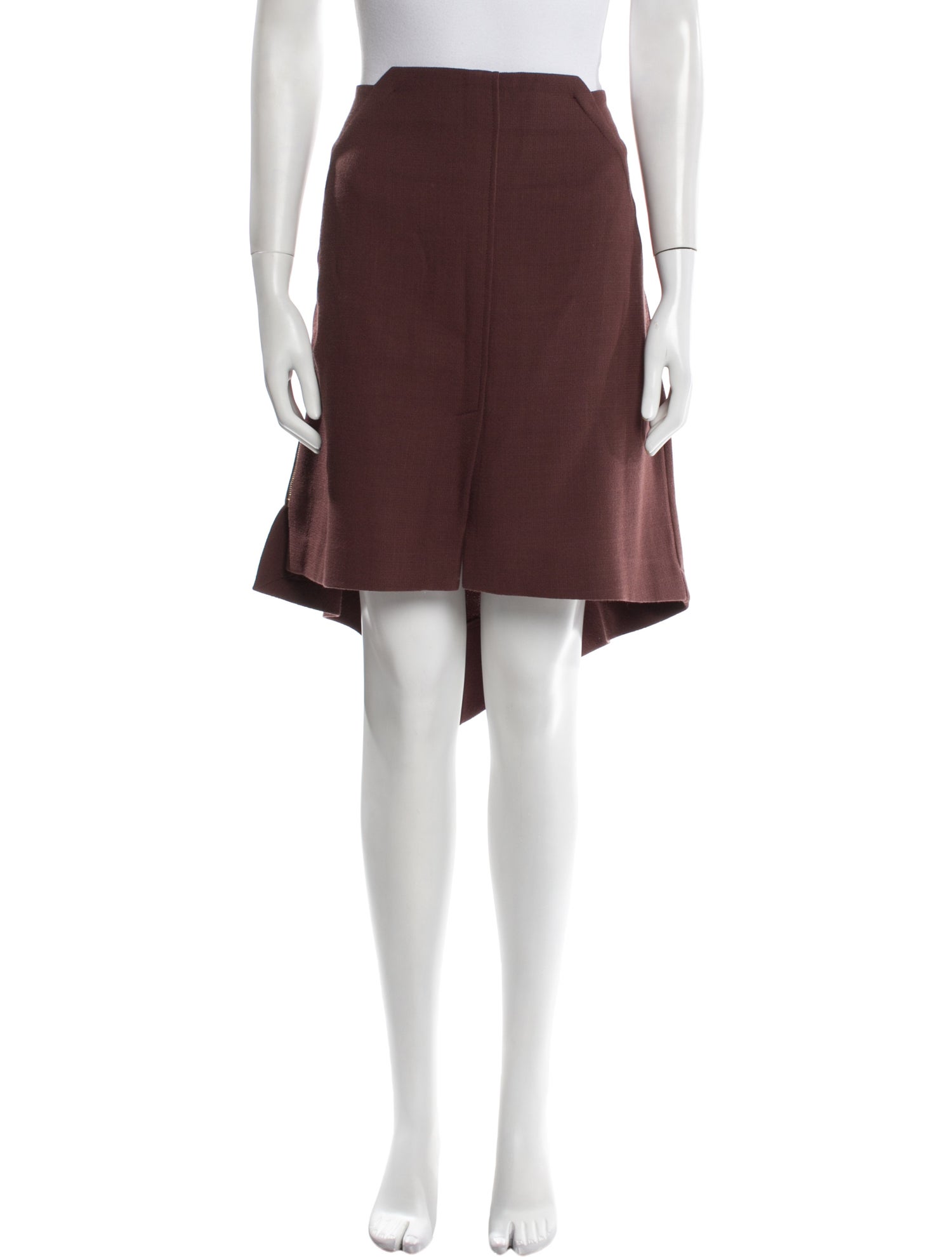 Roland Mouret Wool Knee-Length Skirt