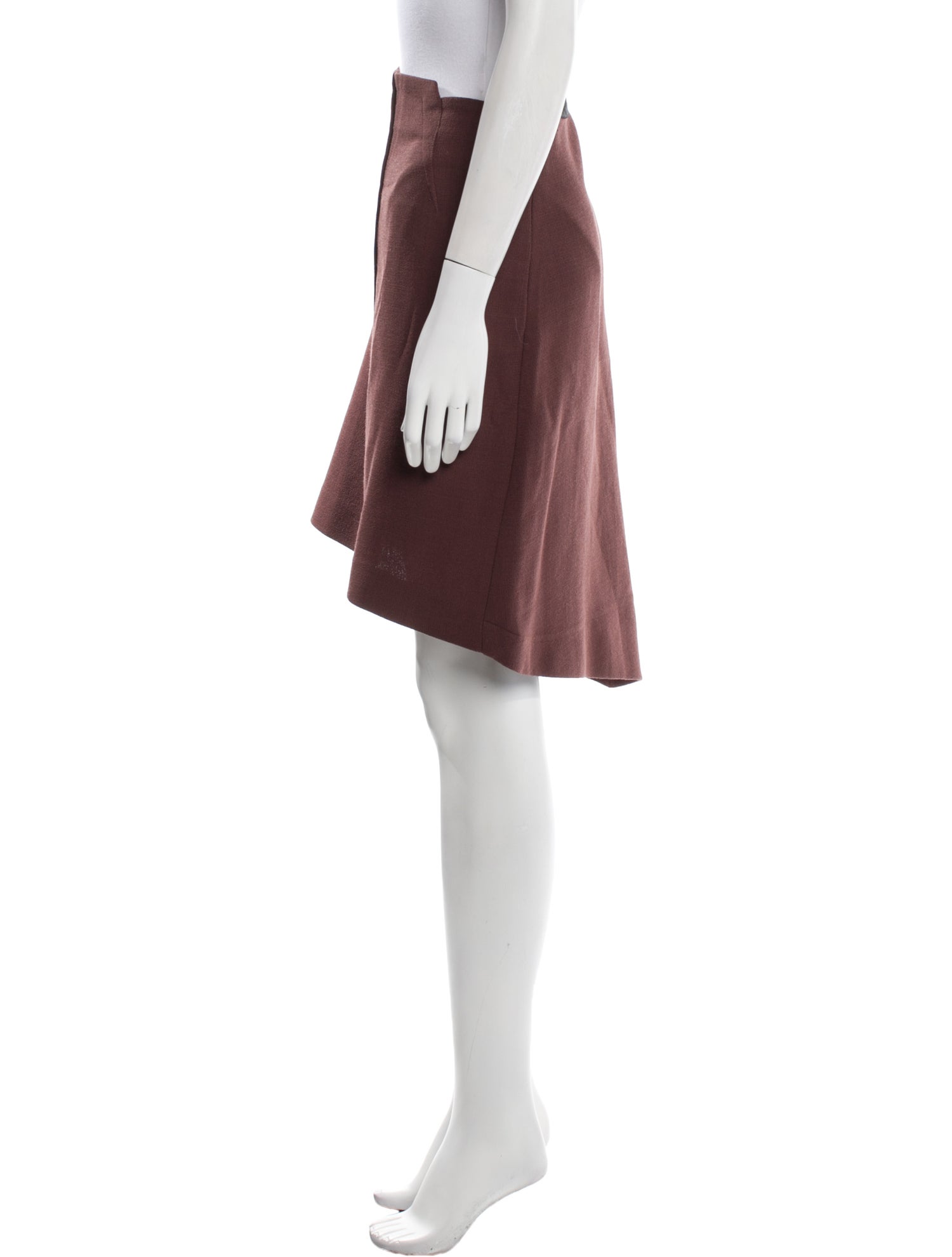 Roland Mouret Wool Knee-Length Skirt