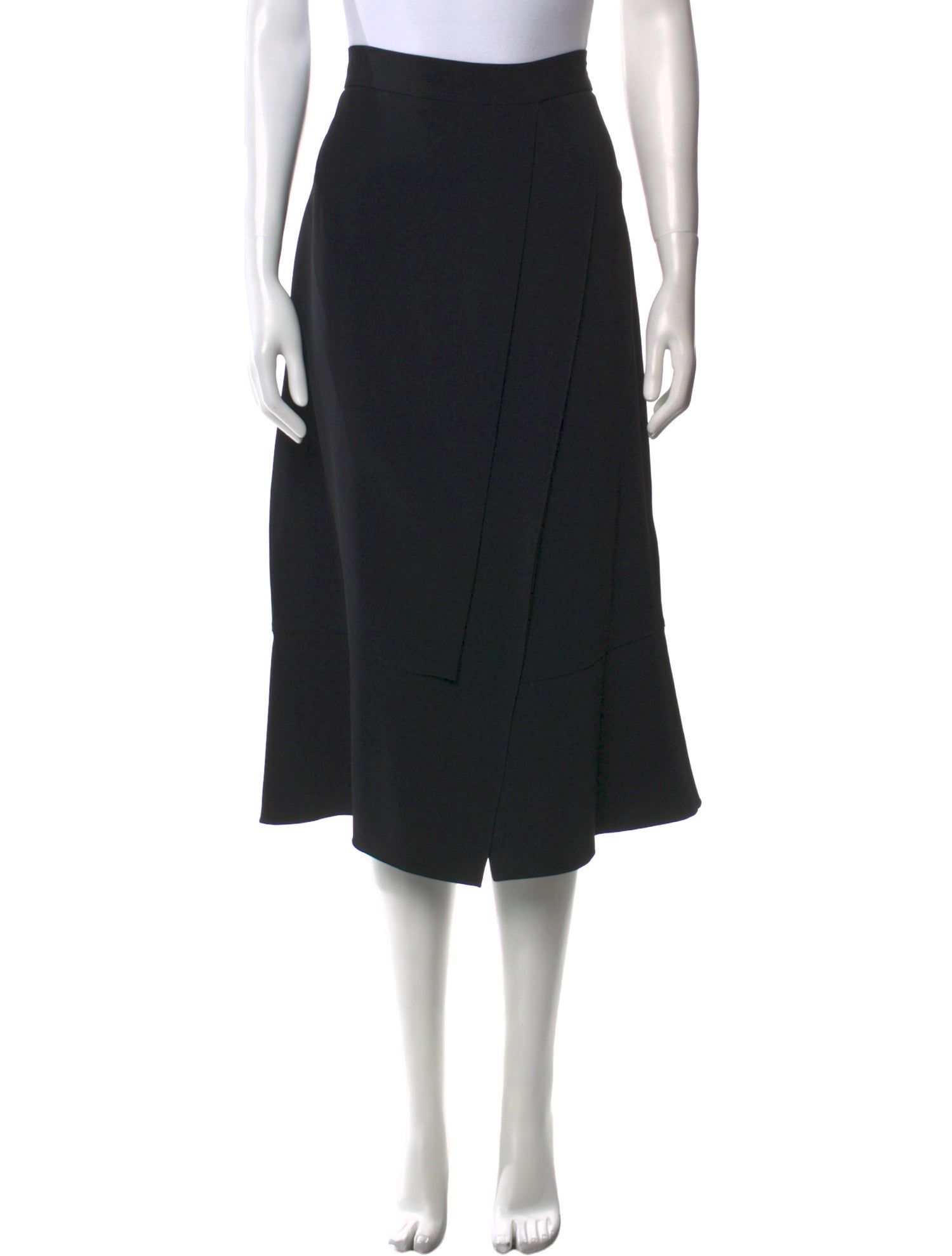 Roland Mouret Wool Midi Length Skirt