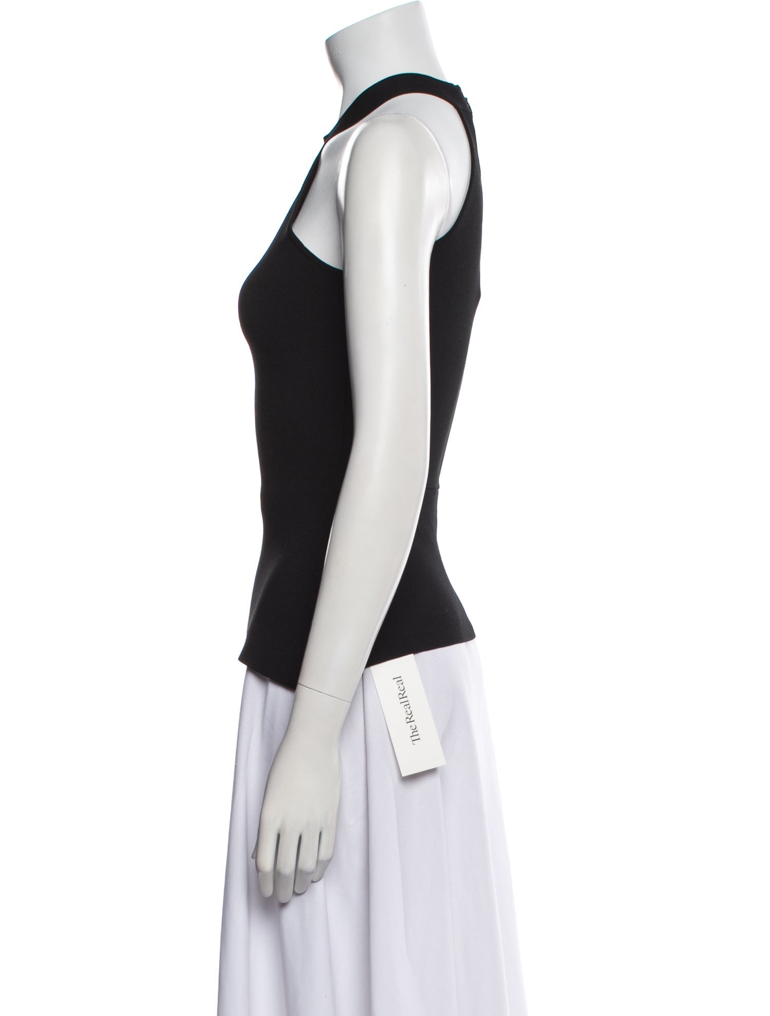 Roland Mouret Halterneck Sleeveless Top