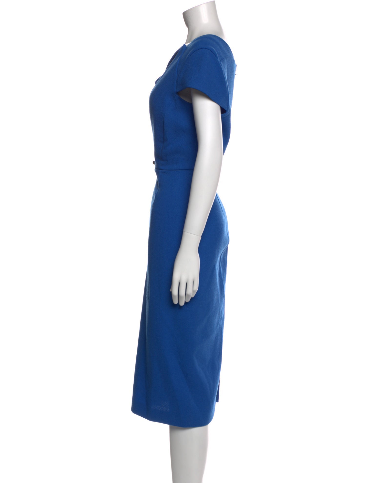 Roland Mouret Wool Midi Length Dress