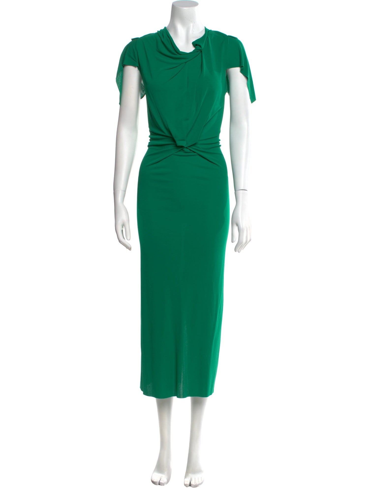 Roland Mouret Cowl Neck Long Dress