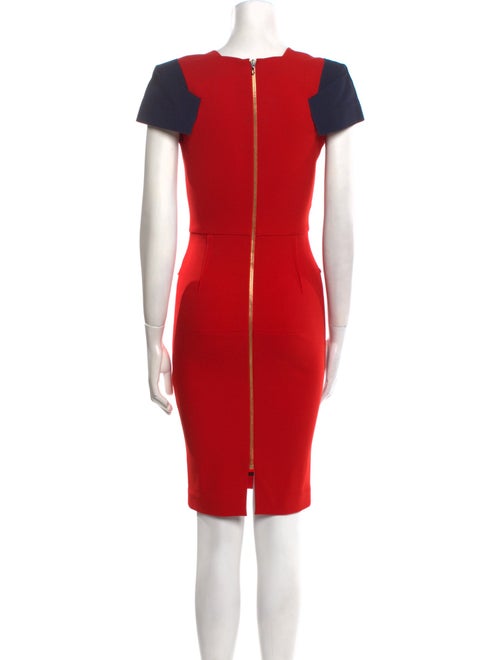Roland Mouret Wool Knee-Length Dress