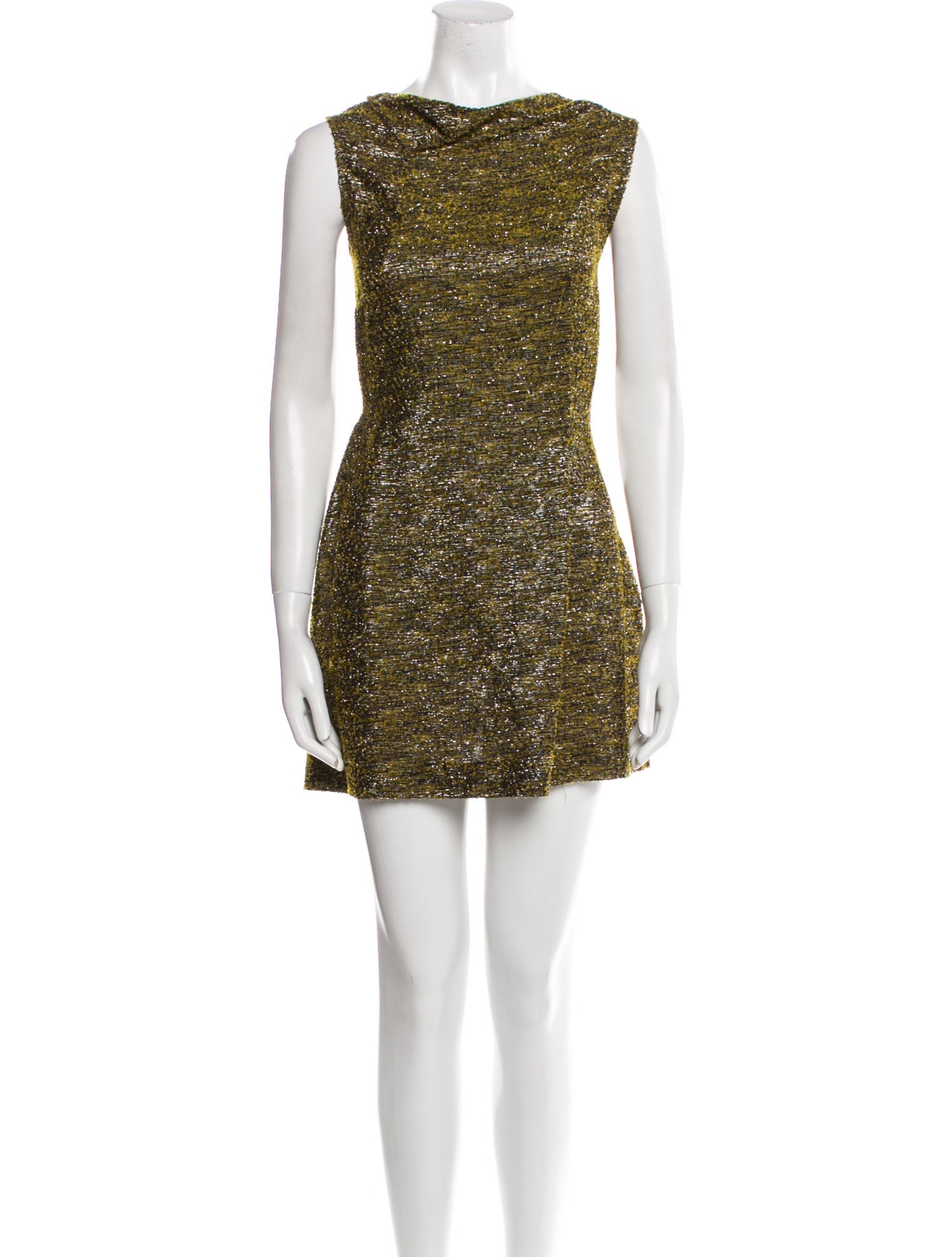 knee length dresses for ladies Roland Mouret Red long-sleeved light Cady mini dress - size UK 6
