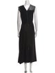 Roland Mouret Virgin Wool Long Dress