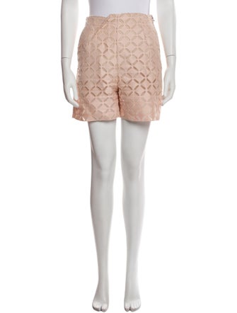 Roland Mouret Printed Mini Shorts