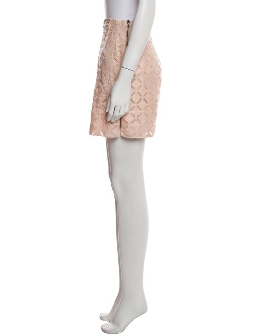 Roland Mouret Printed Mini Shorts