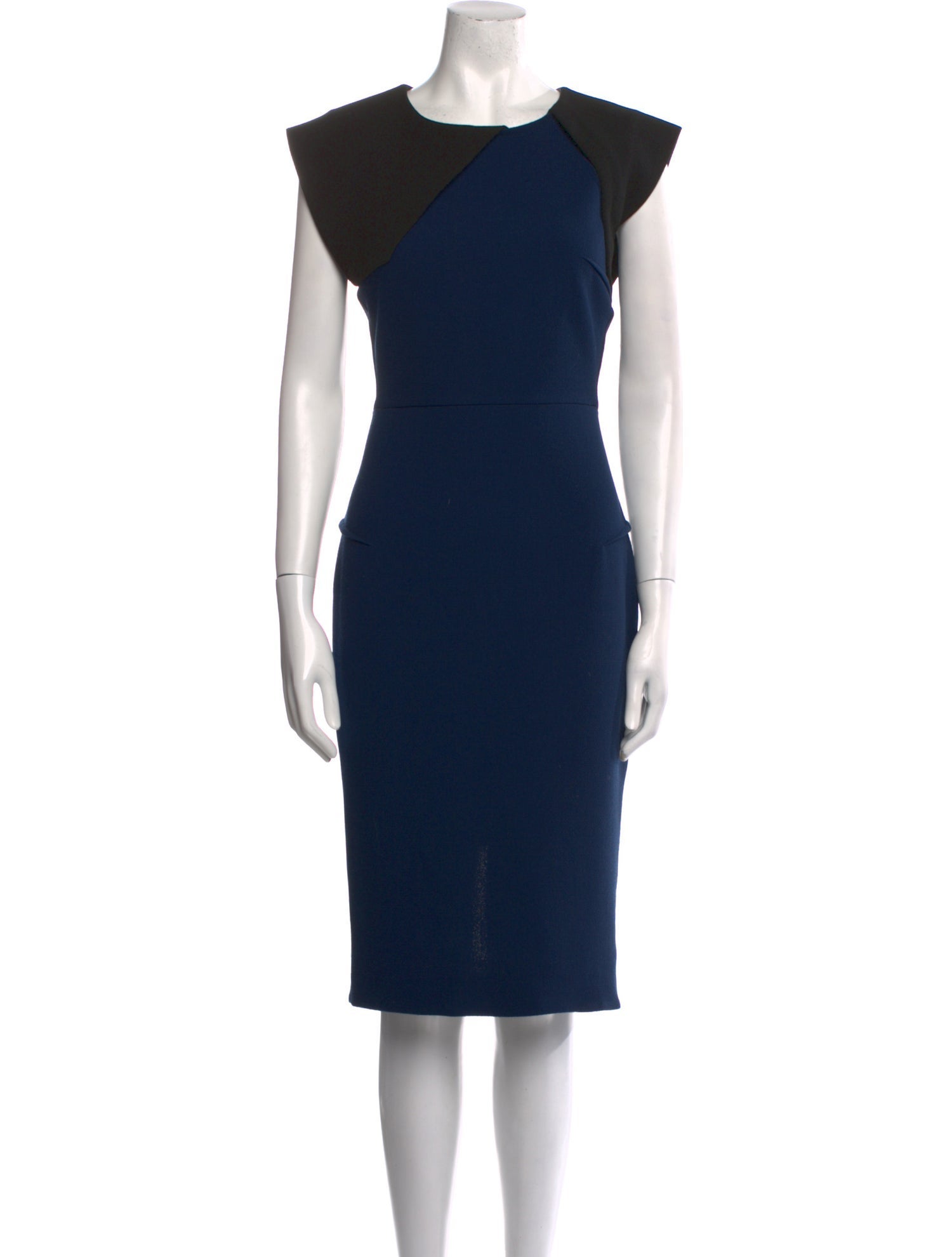 Roland Mouret Wool Midi Length Dress