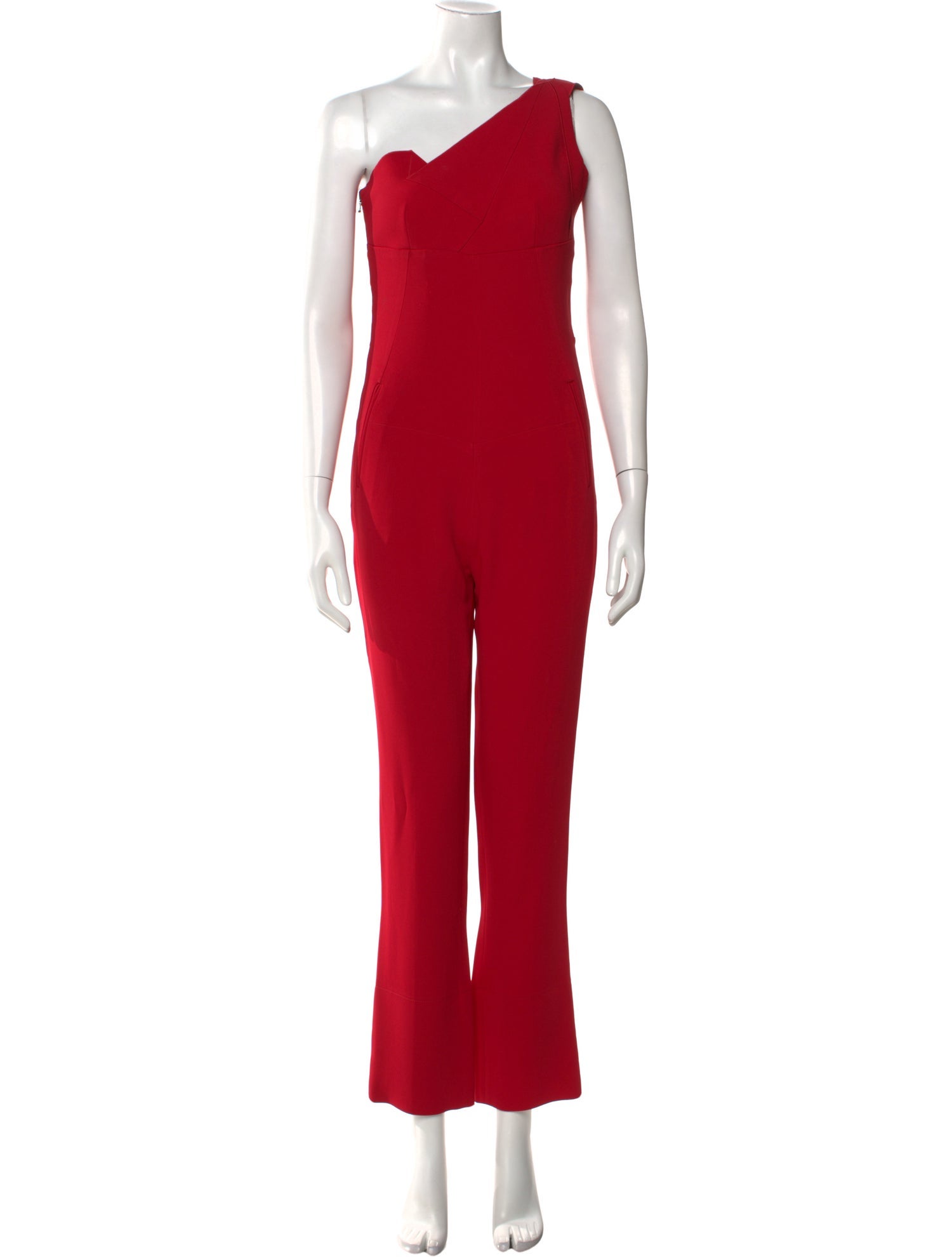Roland Mouret One-Shoulder Jumpsuit