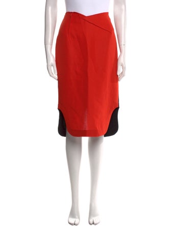 Roland Mouret Wool Knee-Length Skirt