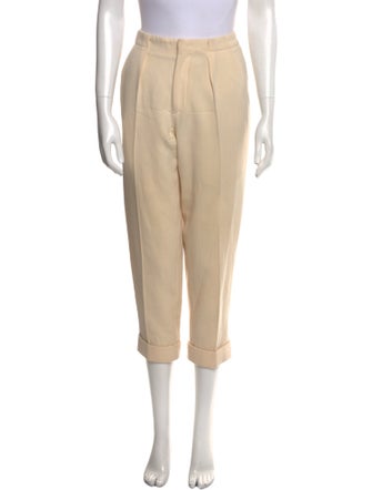 Roland Mouret Wool Straight Leg Pants