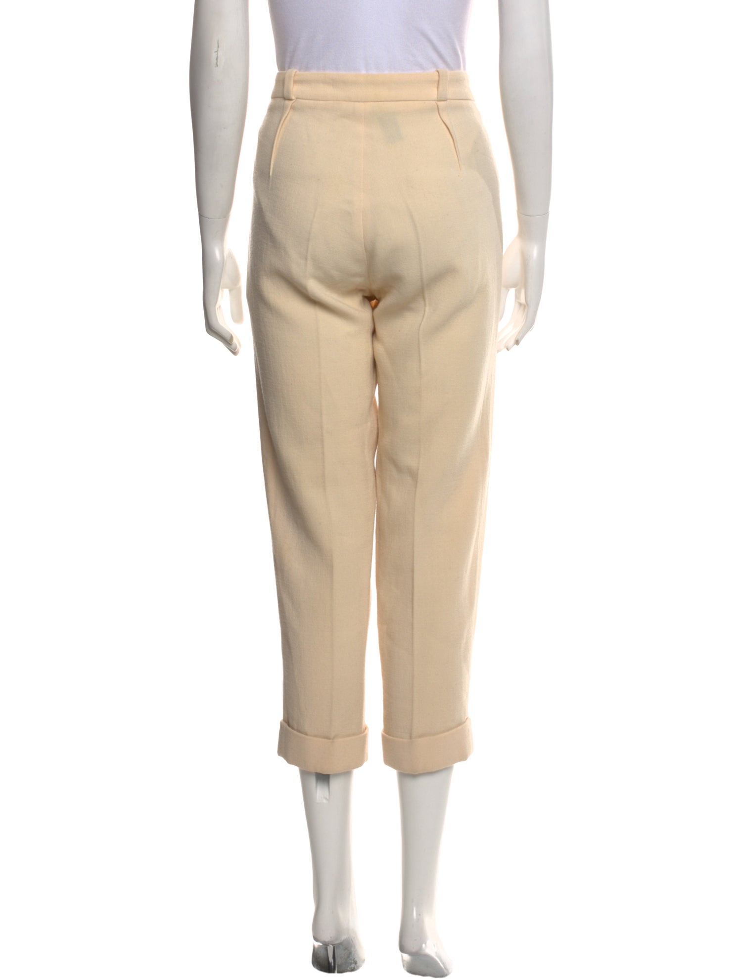 Roland Mouret Wool Straight Leg Pants