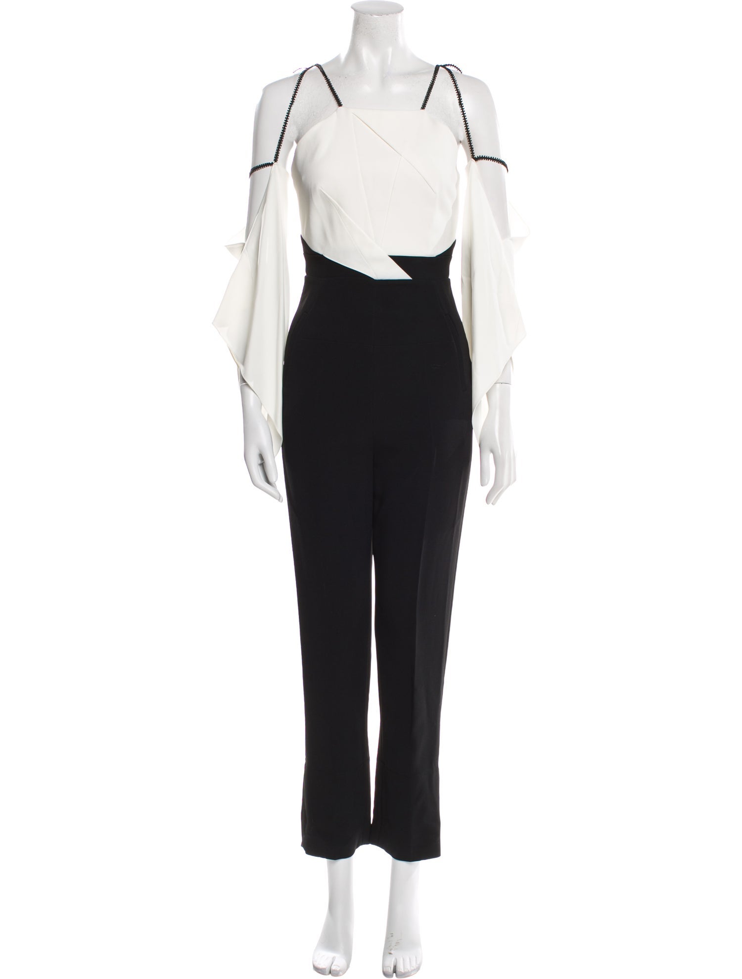Roland Mouret Square Neckline Jumpsuit