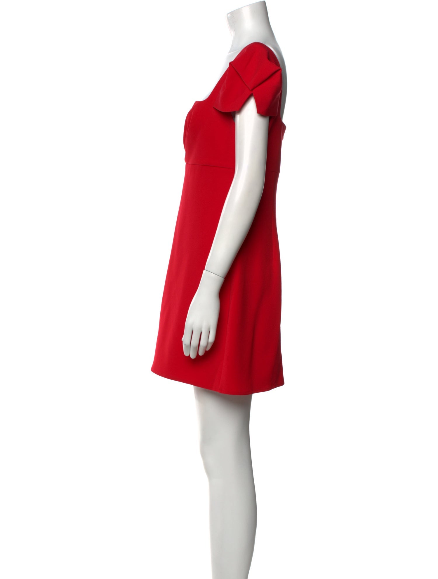 Roland Mouret Square Neckline Mini Dress